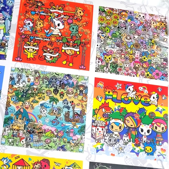 2021 Tokidoki Calendar Sealed and New Anime Colorful - Picture 8 of 11